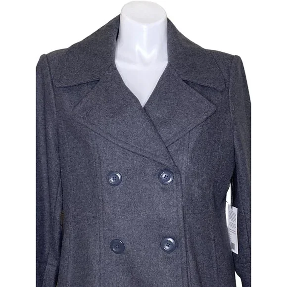 Alpine Swiss - Women’s Double Breasted Peacoat, NWT - Picture 3 of 11